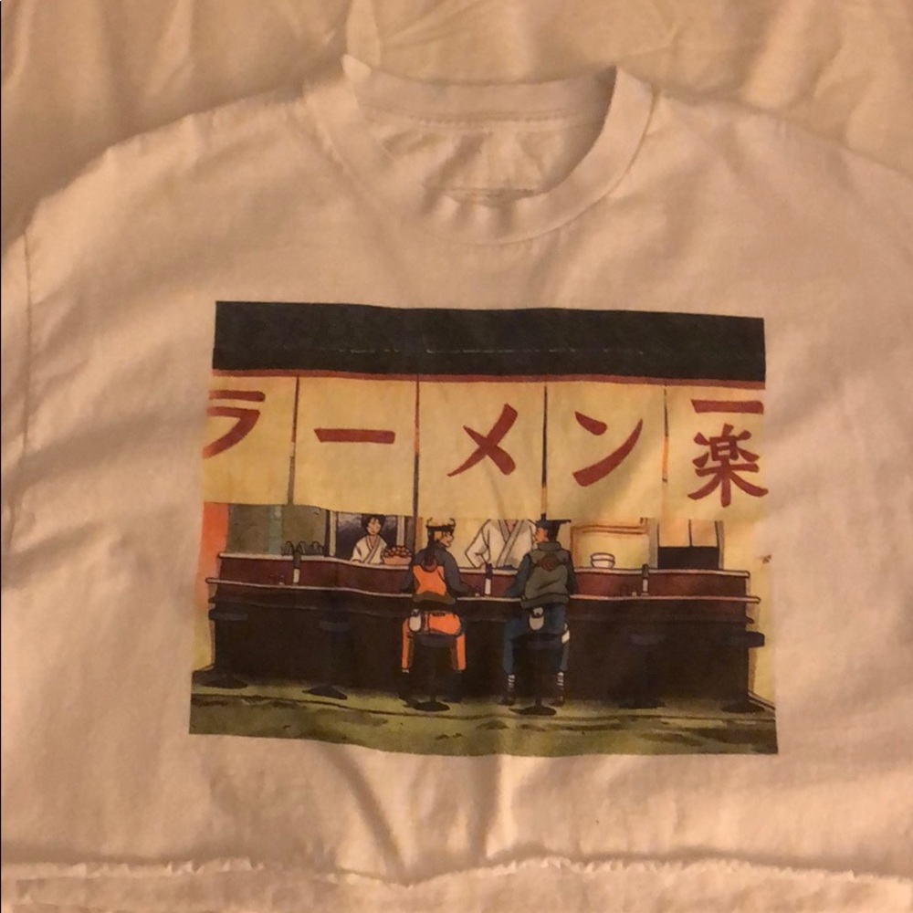 Forever 21 Naruto Shippuden Crop Top